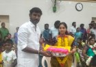 திருச்சி மாவட்டம் சமூகநலம் மற்றும் மகளிர் உரிமைத்துறை சார்பில் ஒருங்கிணைந்த குழந்தை வளர்ச்சி திட்ட பணிகள் சார்பாக  கர்ப்பிணி பெண்களுக்கு சமூக தாய வளைகாப்பு விழா.திருச்சி கலையரங்கத்தில் நடைபெற்றது