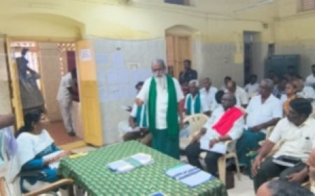 திருச்சி உதவி கலெக்டர் அலுவலகத்தில் விவசாயிகள் குறைதீர்க்கும் கூட்டம் நடைபெற்றது