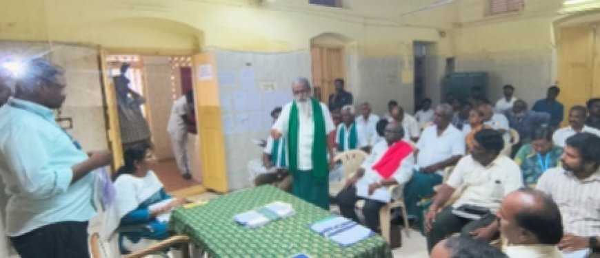 திருச்சி உதவி கலெக்டர் அலுவலகத்தில் விவசாயிகள் குறைதீர்க்கும் கூட்டம் நடைபெற்றது